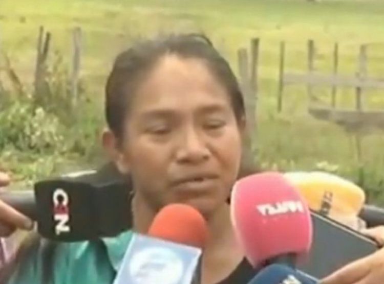 Madre de Adelio: "Vamos a entrar al monte si no liberan hoy a mi hijo"
