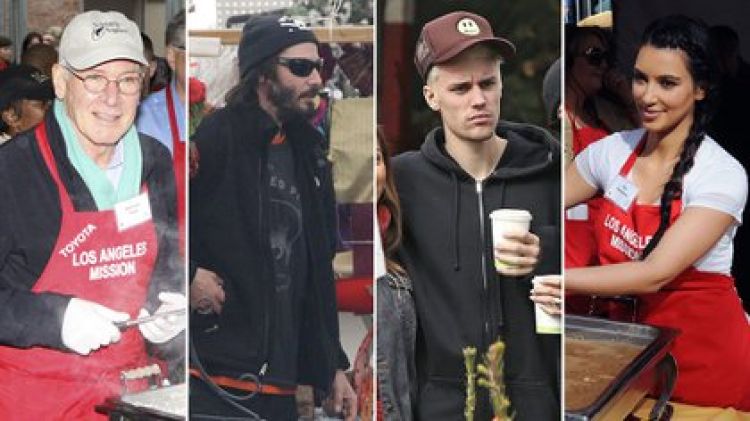 Hollywood solidario: las acciones humanitarias y filantrpicas de las estrellas en Navidad