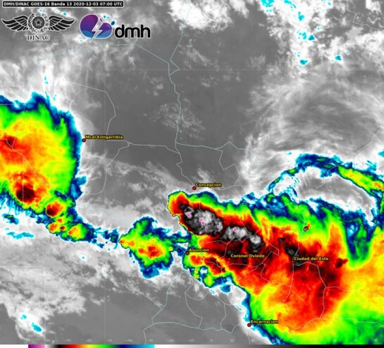 Lluvias y tormentas podran intensificarse