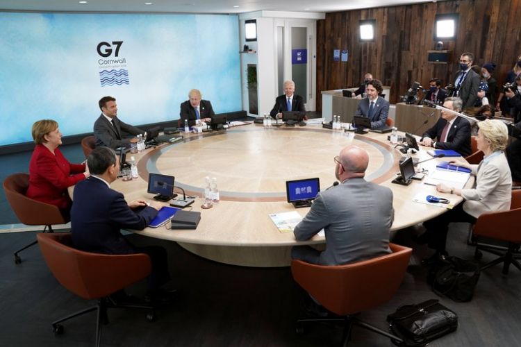 El G7 acord un gran plan de ayudas a pases de ingresos medios y bajos para contrarrestar el avance de China