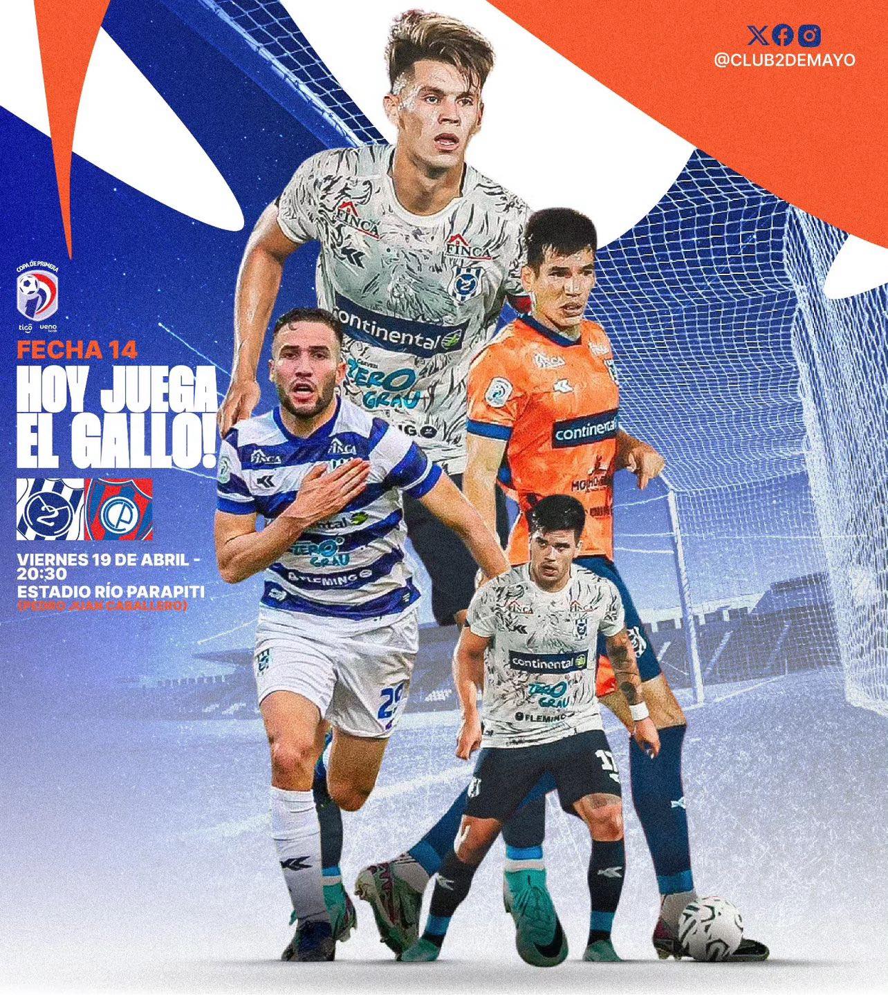 2 de Mayo vs. Cerro Porteño, un duelo entre aspirantes al título de campeón