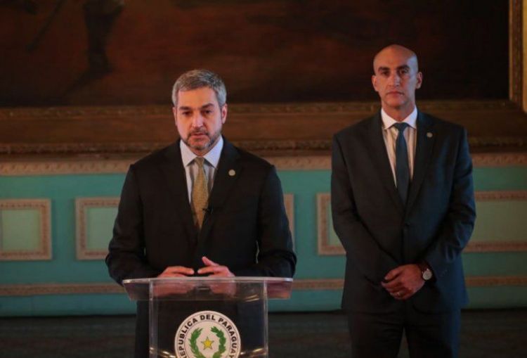 Mario Abdo presenta de forma virtual su segundo informe de gestin ante el Congreso