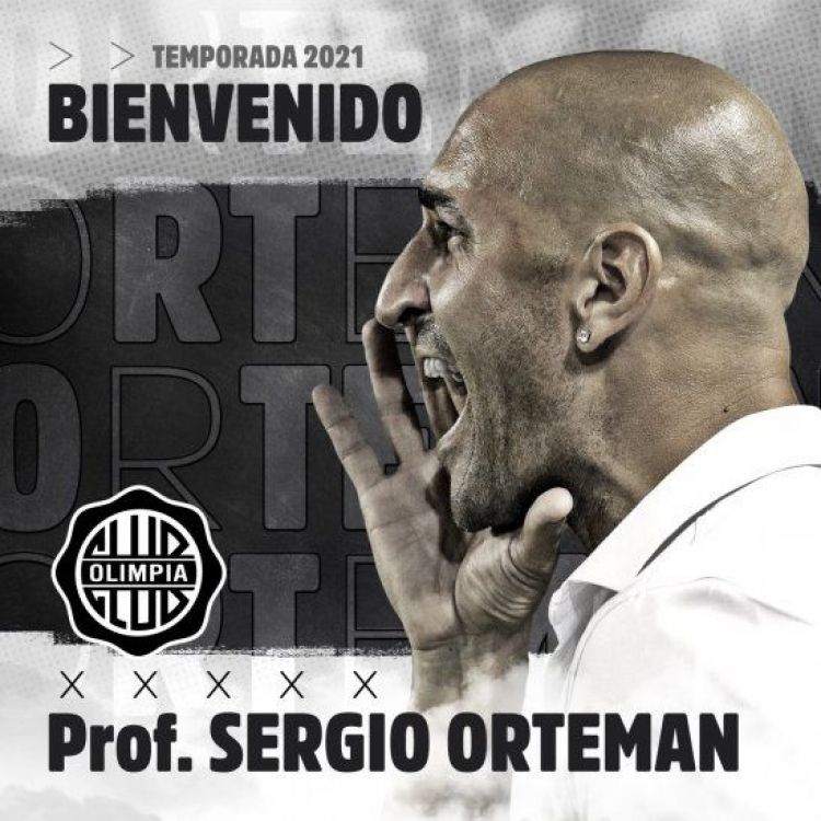 Sergio Orteman, nuevo tcnico de Olimpia