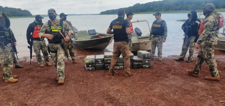 Detectan alijo de marihuana destinado al mercado brasileo