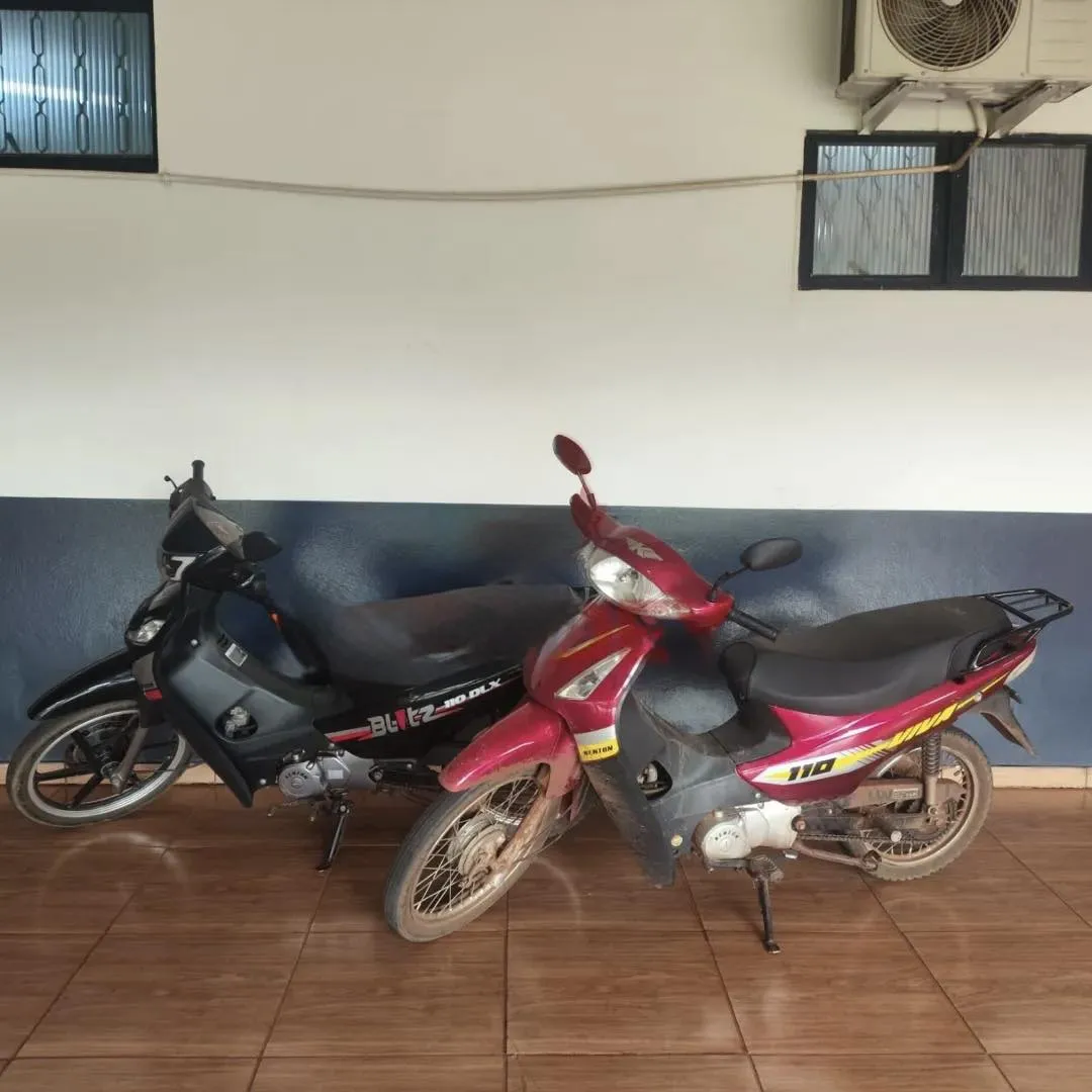 Hallan en Brasil dos motocicletas robadas en Pedro Juan Caballero