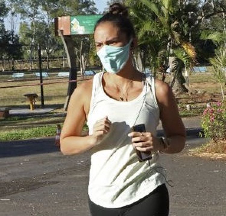 Correr con tapabocas puede afectar el pulmn y llevar a un colapso