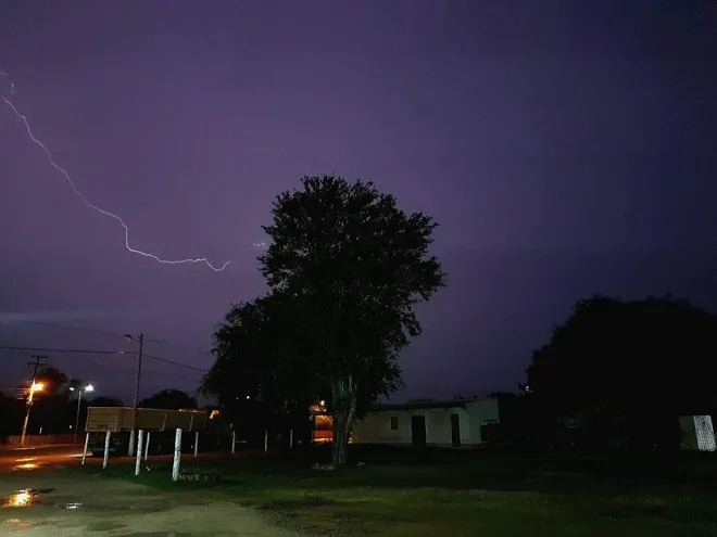 Meteorología: alerta de tormentas para el norte de Paraguay