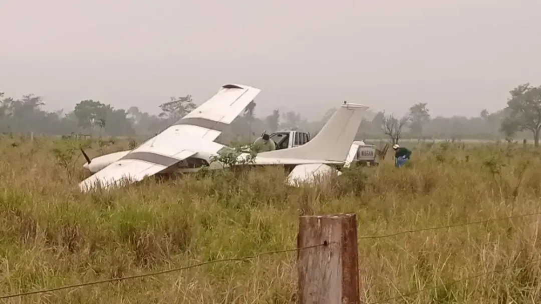 Avioneta tuvo un incidente en pista clandestina ya usada por el diputado Walter Harms