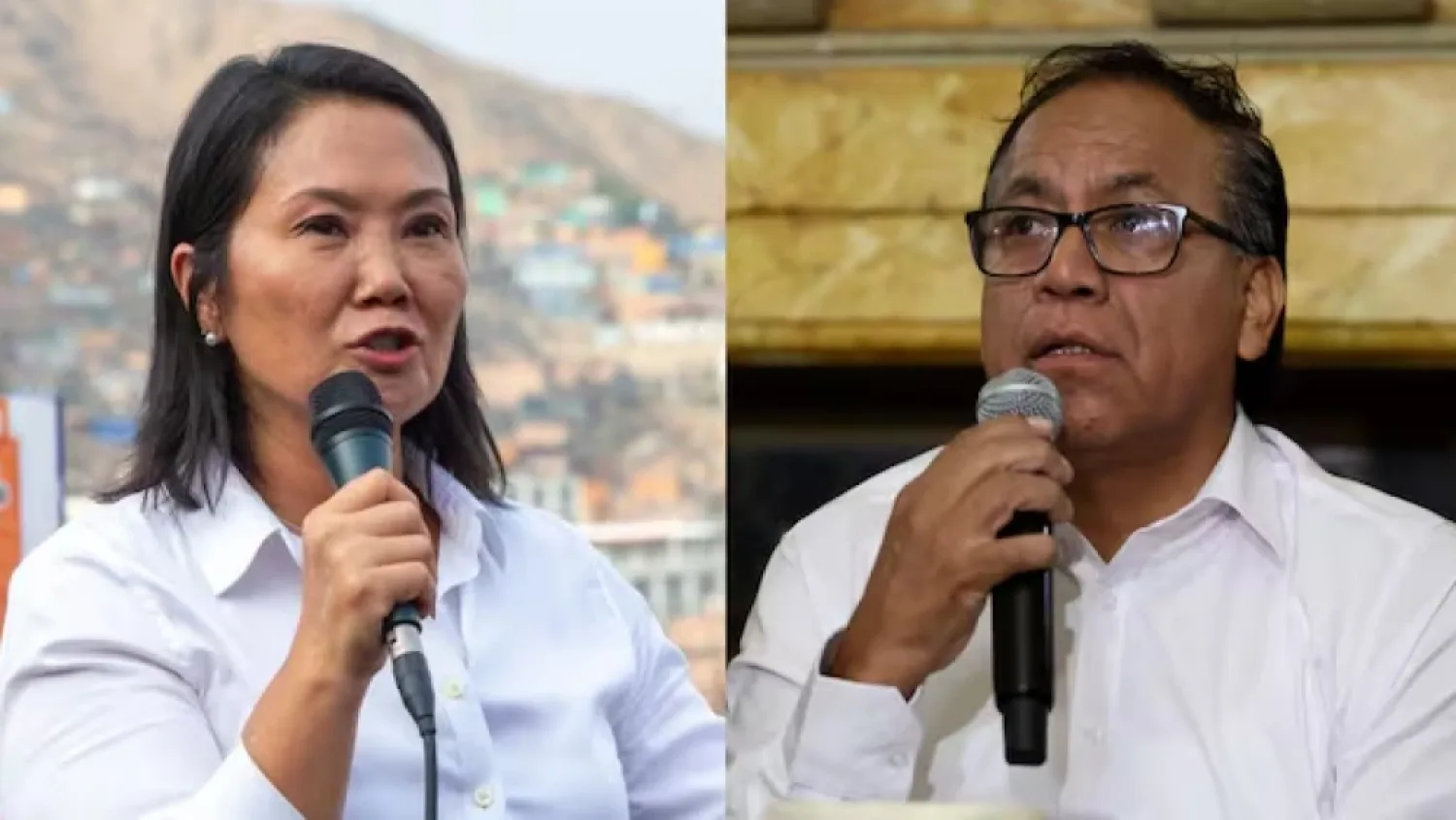 Perú, con resultado incierto: Ventaja de Fujimori sobre Sánchez baja a 2,3 puntos con el 85% escrutado