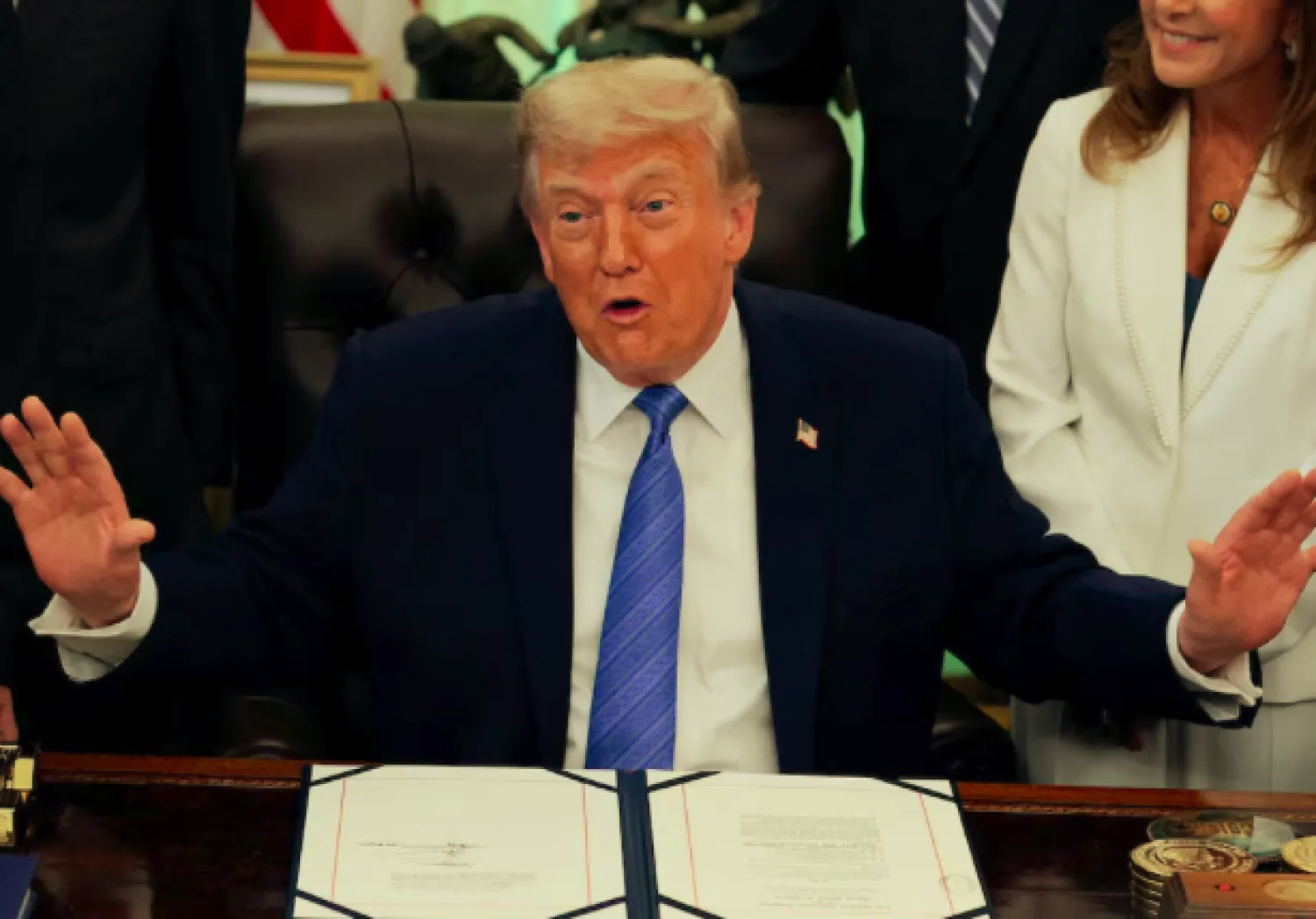 Donald Trump anunció que EEUU atacará a Irán con “mucha fuerza” este jueves: “Tomaremos la isla de Kharg”
