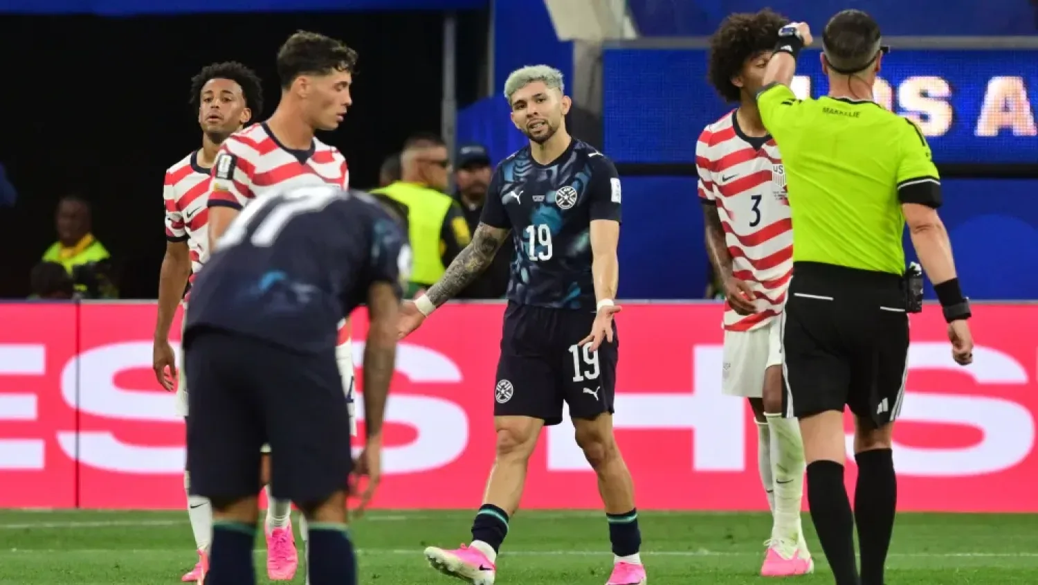 Paraguay sufre una dura caída ante Estados Unidos en su estreno en la Copa del Mundo