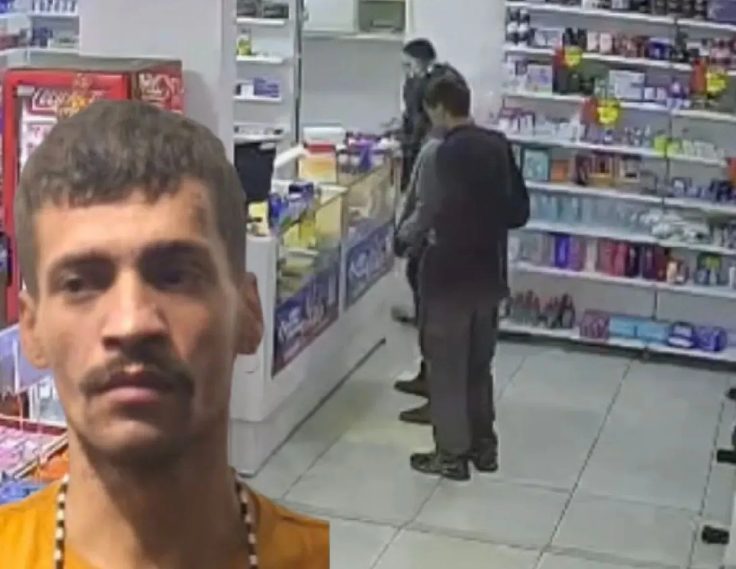 Un policía libre de servicio detiene al sospechoso de un asalto a una farmacia en Ponta Porã
