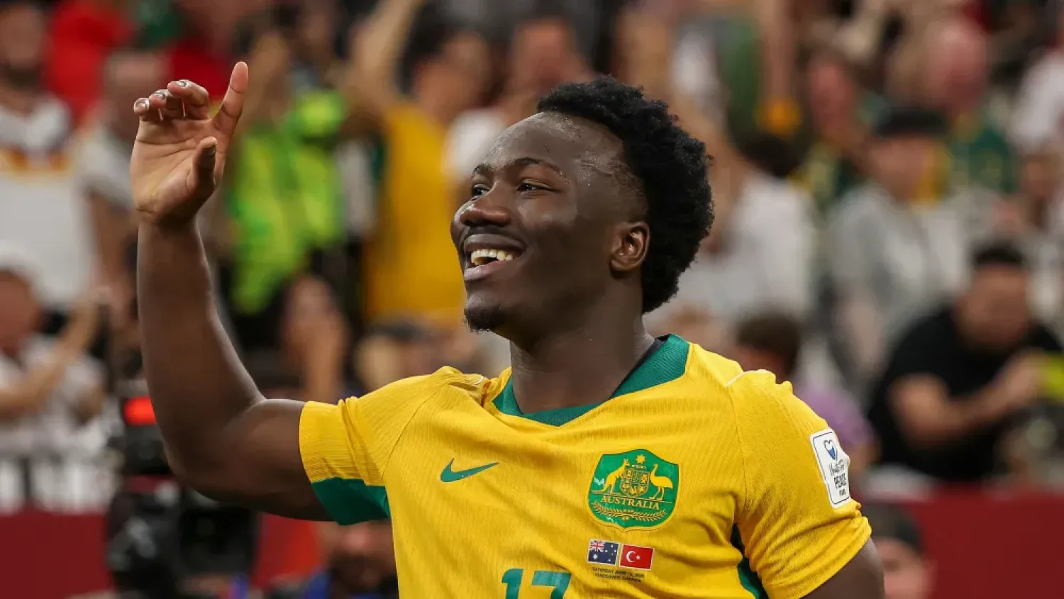 ¿Quién es Irankunda, el refugiado que ha hecho historia con Australia en el Mundial?