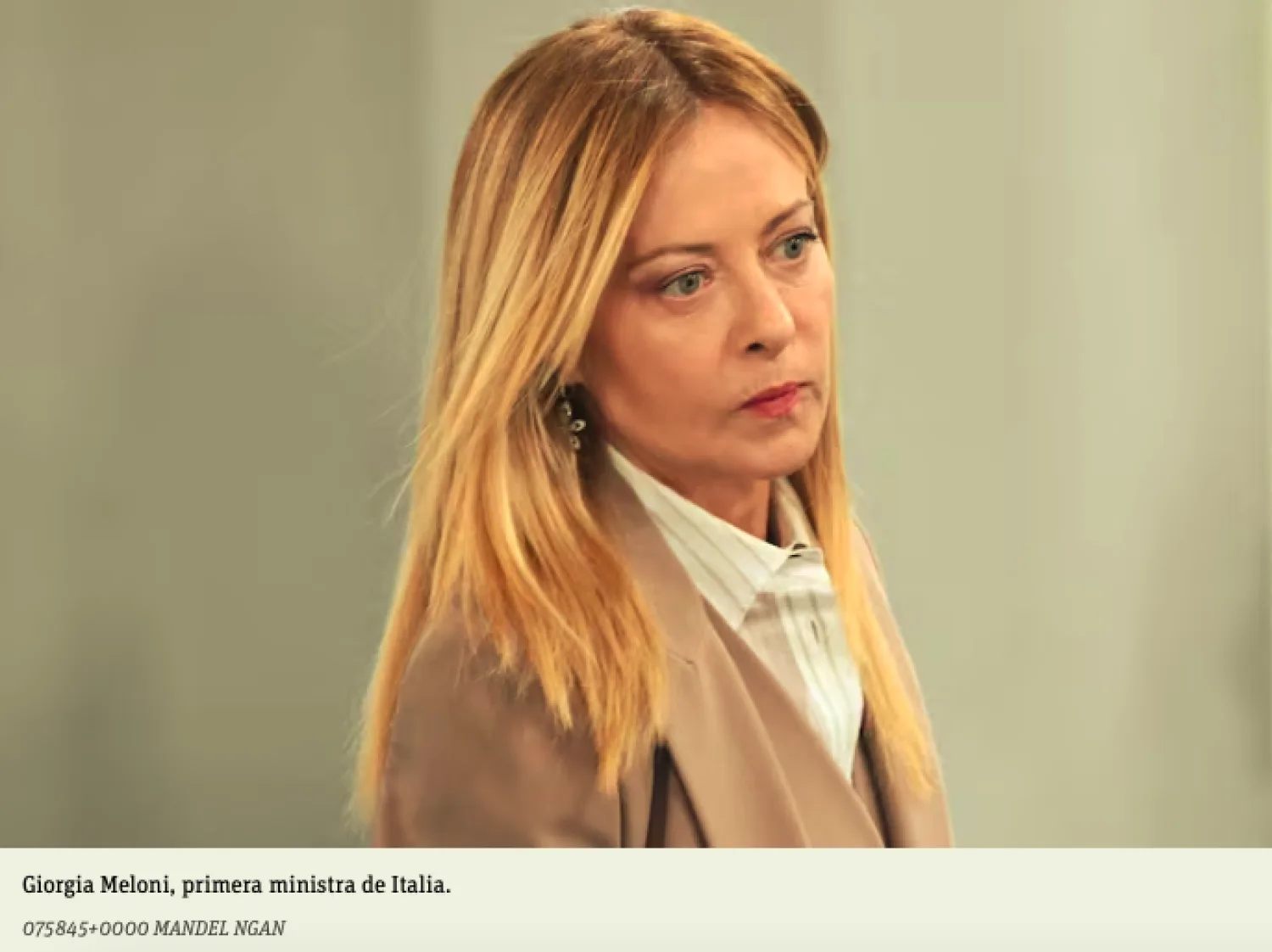 Italia reacciona a las declaraciones de Trump sobre Meloni: son “graves y ofensivas”