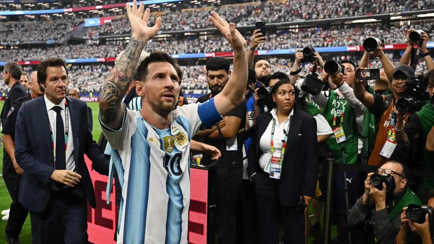 Messi, máximo goleador en solitario de la Copa del Mundo