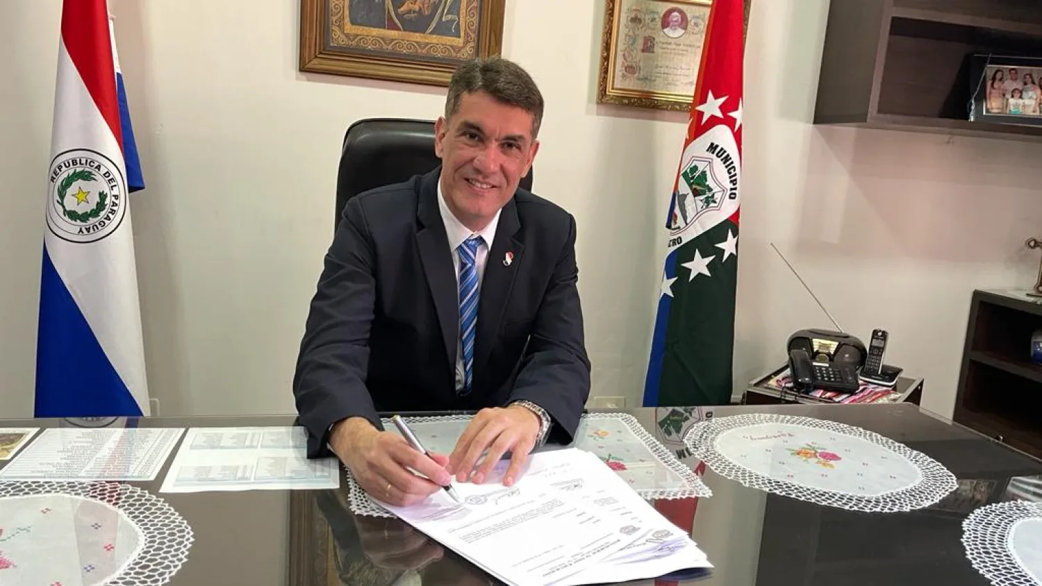 Ronald Acevedo presenta su renuncia a la intendencia de Pedro Juan Caballero