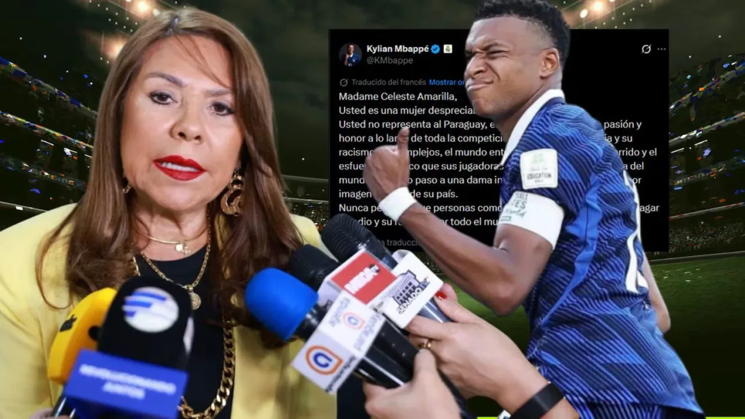 Gobierno afirma que dichos de Celeste Amarilla no representan al Paraguay