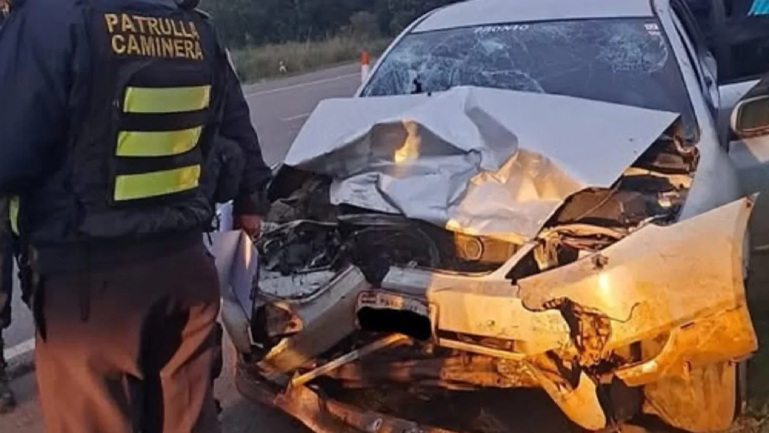 Patrulla Caminera reporta cinco muertos y 15 heridos en accidentes de tránsito en una semana