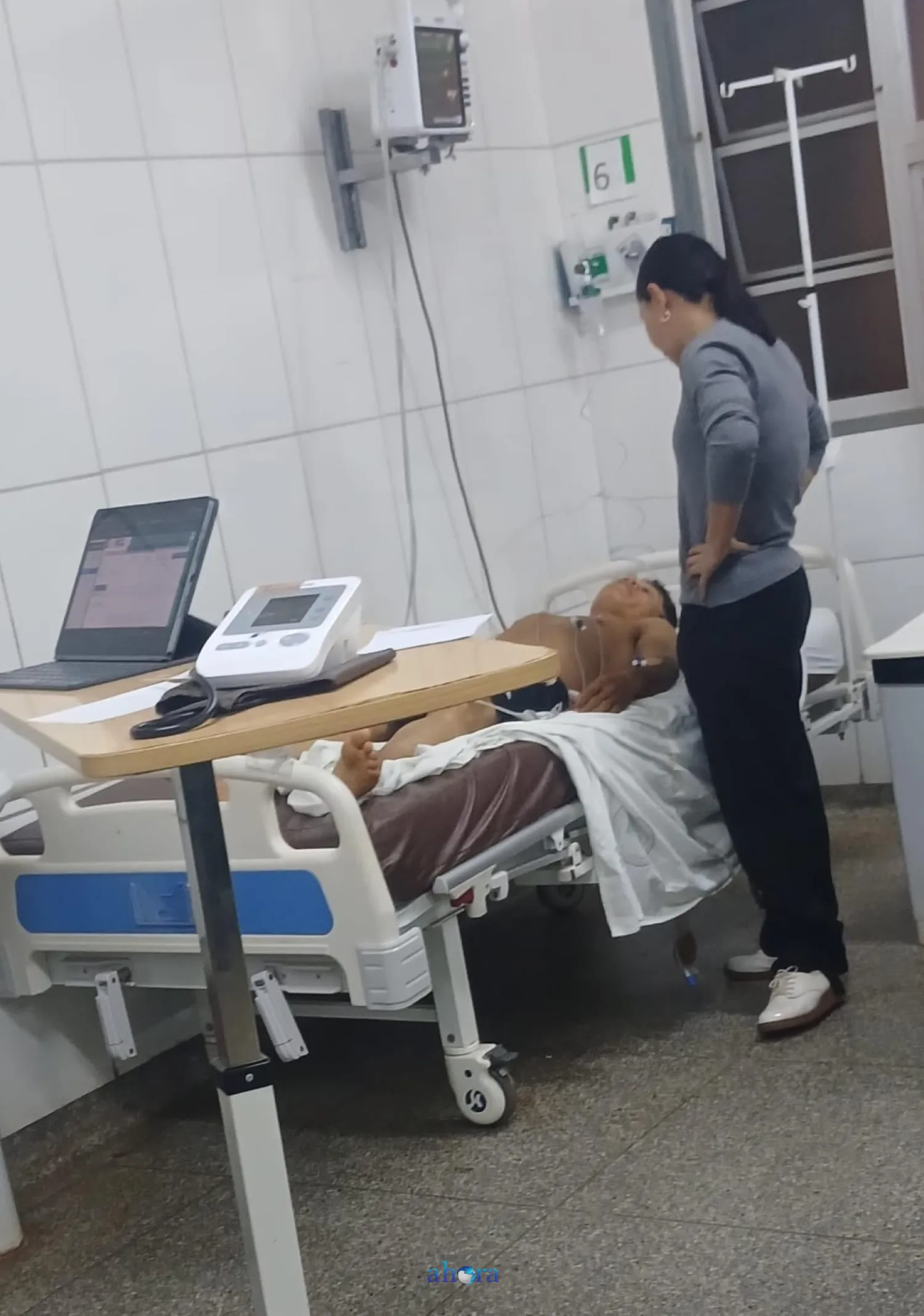 Un trabajador sufre una descarga eléctrica en Capitán Bado y es derivado a Pedro Juan