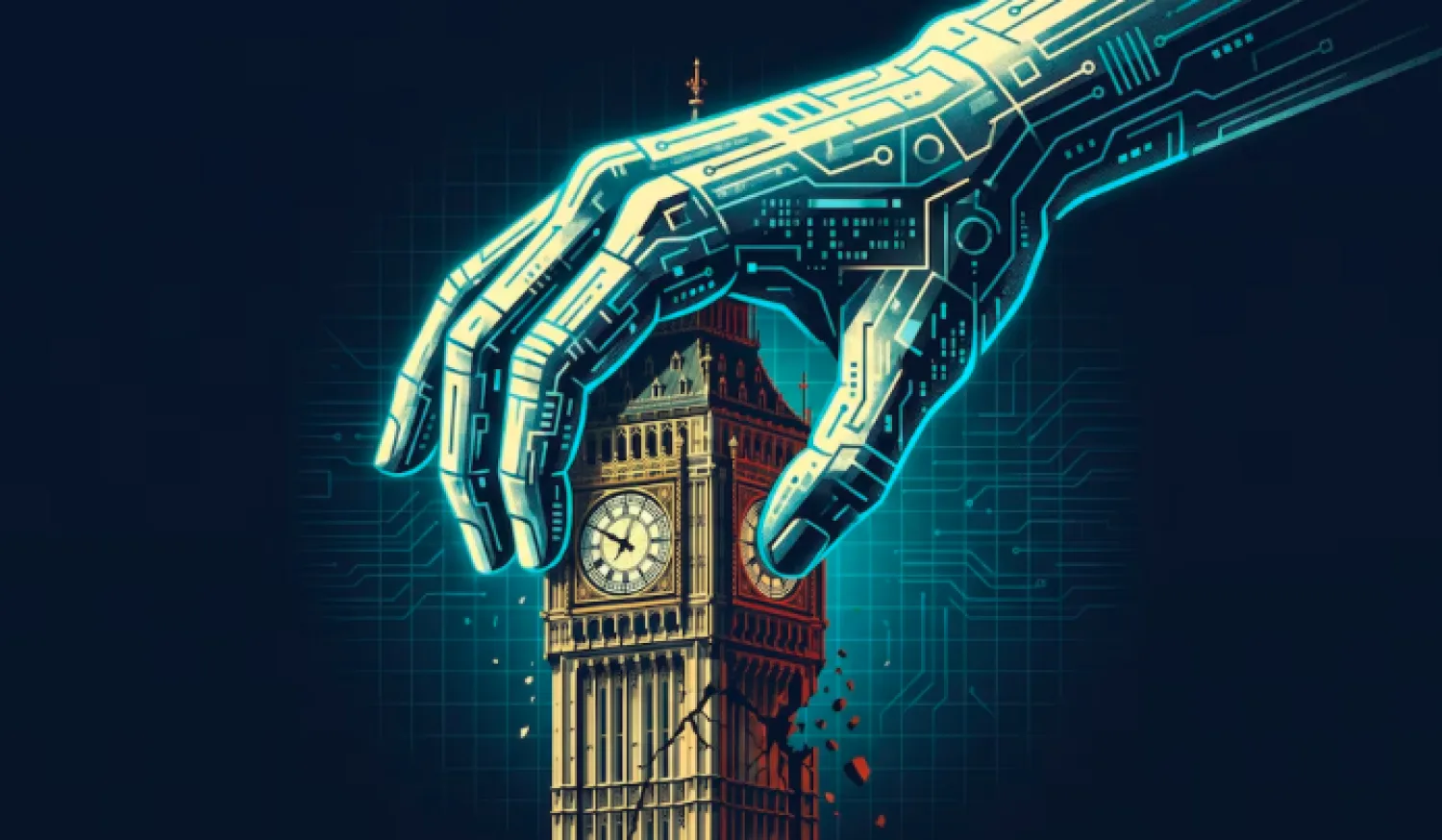 Cómo la IA está quebrando al Estado británico