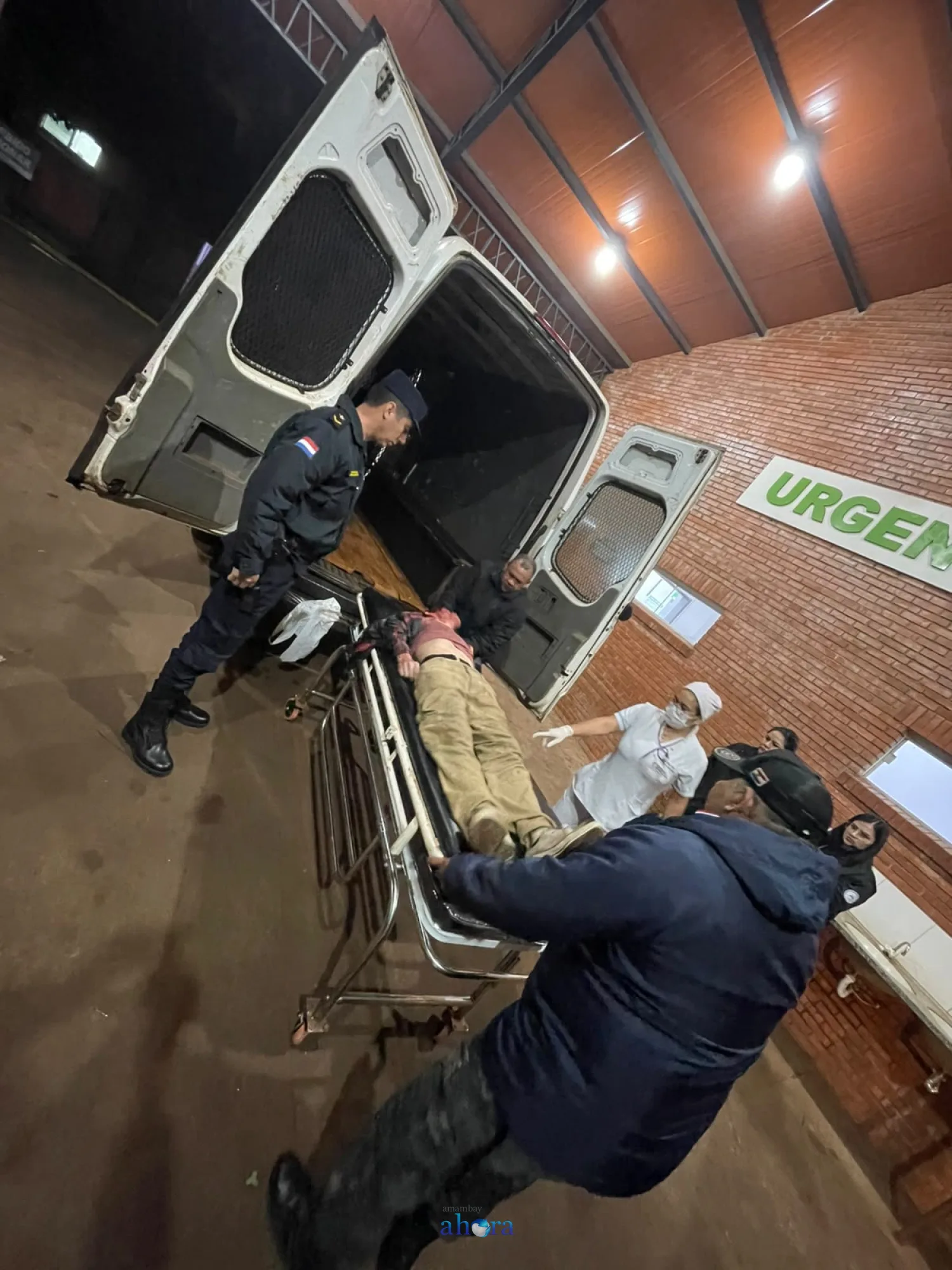 Frustrado intento de fuga en la Penitenciaría de PJC: recluso cae del techo y resulta herido