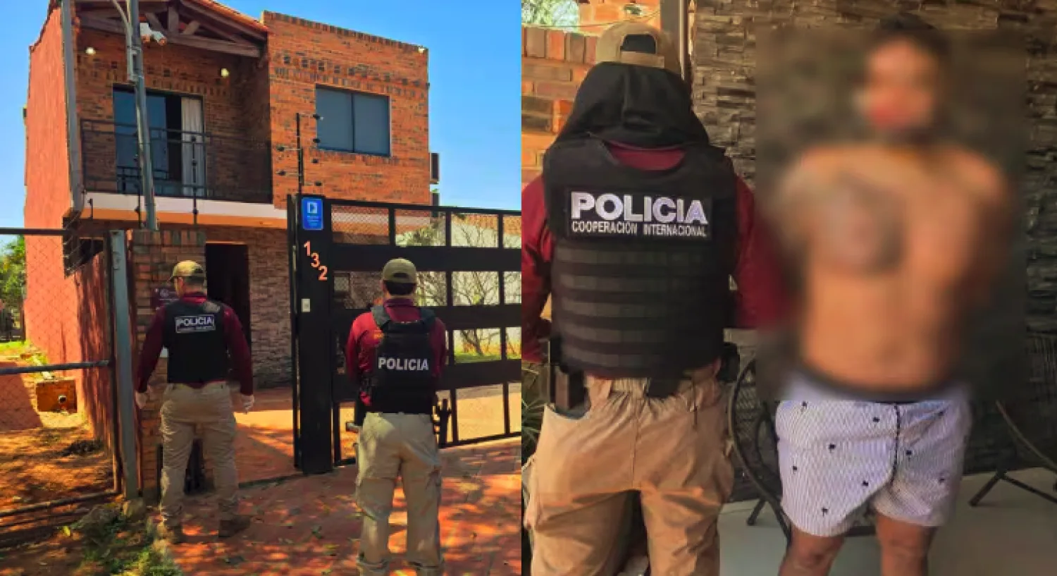 Miembro del Comando Vermelho con orden de captura en Brasil es arrestado en Luque