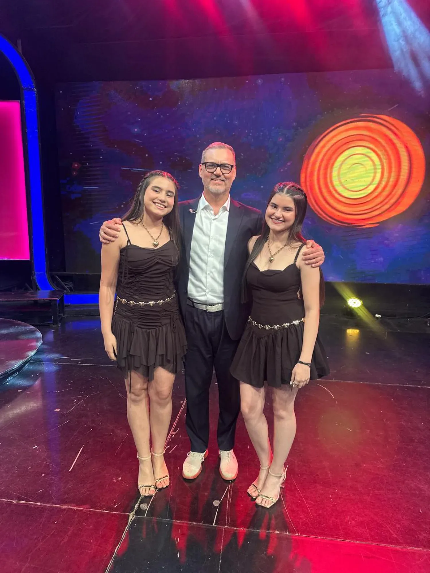 Dupla pedrojuanina Giovanna & Gabrielly brilla y triunfa en la televisión nacional