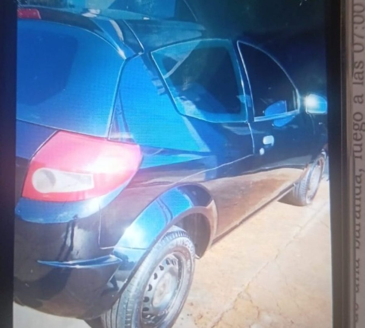 Denuncian el hurto de un automóvil estacionado frente a una vivienda en Pedro Juan