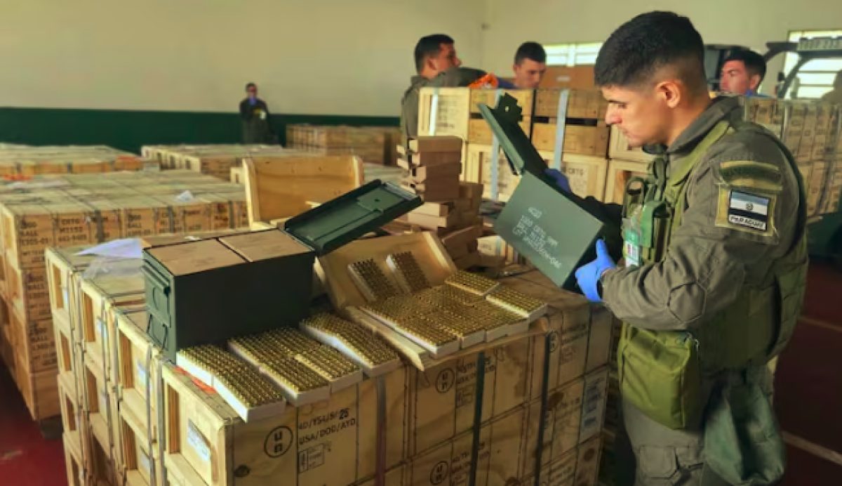 Paraguay compra municiones a EE.UU. por más de G. 8.000 millones