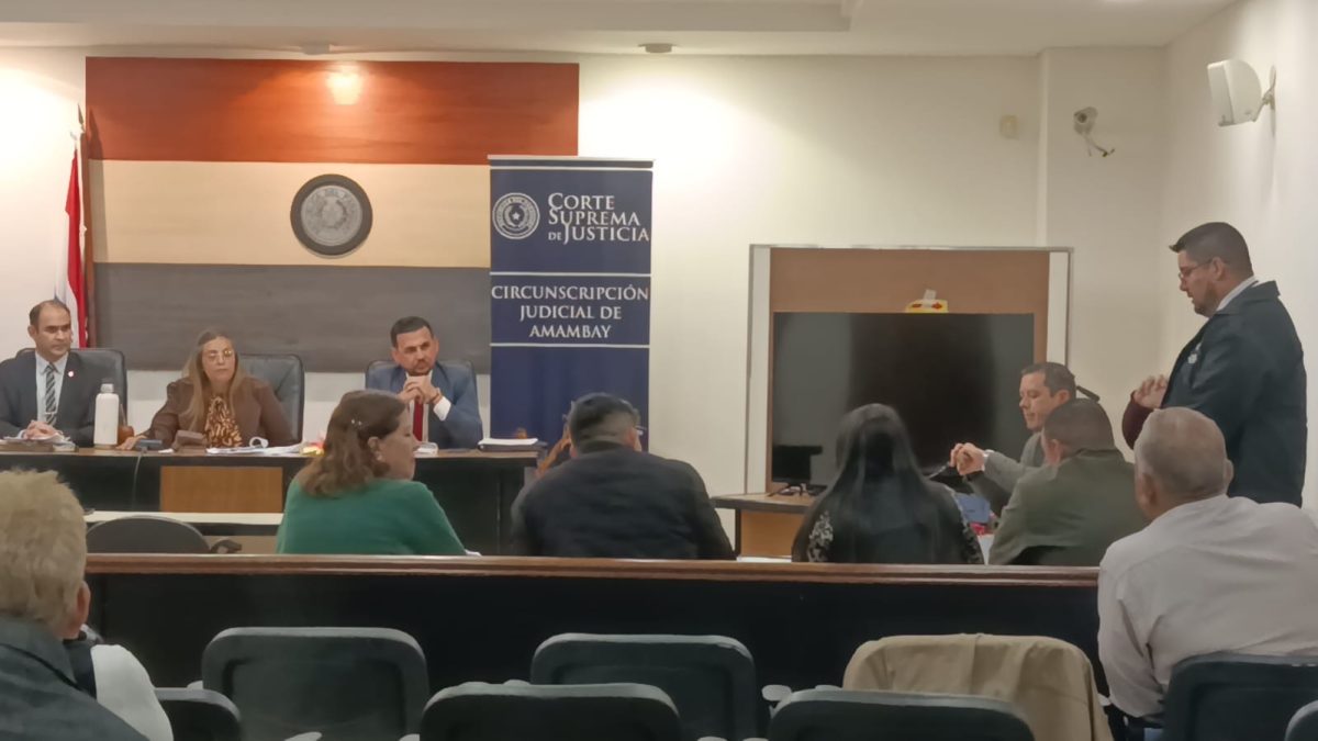 Recusan al tribunal en juicio oral a tres policías procesados en Pedro Juan Caballero