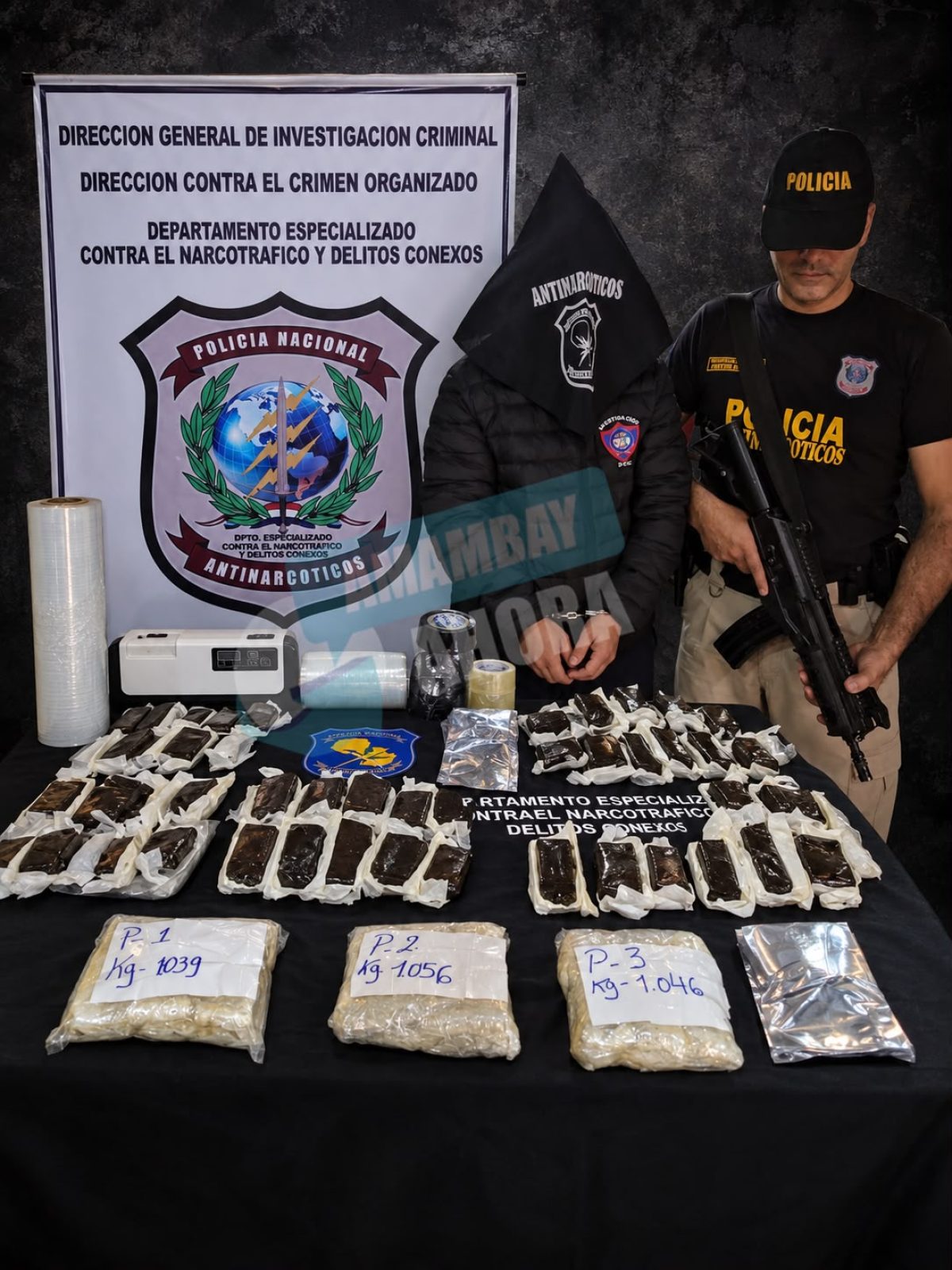 PJC: Un hombre fue detenido tras hallarse marihuana tipo cera en una vivienda