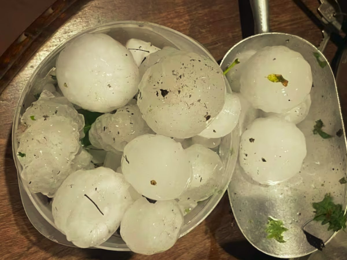 Granizos del tamaño de un puño: Meteorología explica el temporal y el vínculo con el halo solar