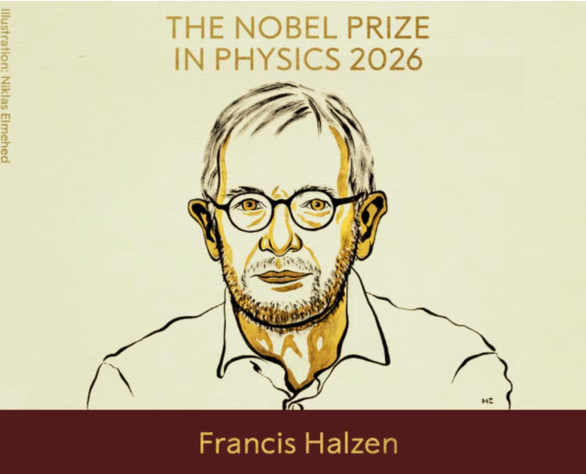 El premio Nobel de Física fue otorgado al belga Francis Halzen por hallar “partículas fantasma” de alta energía
