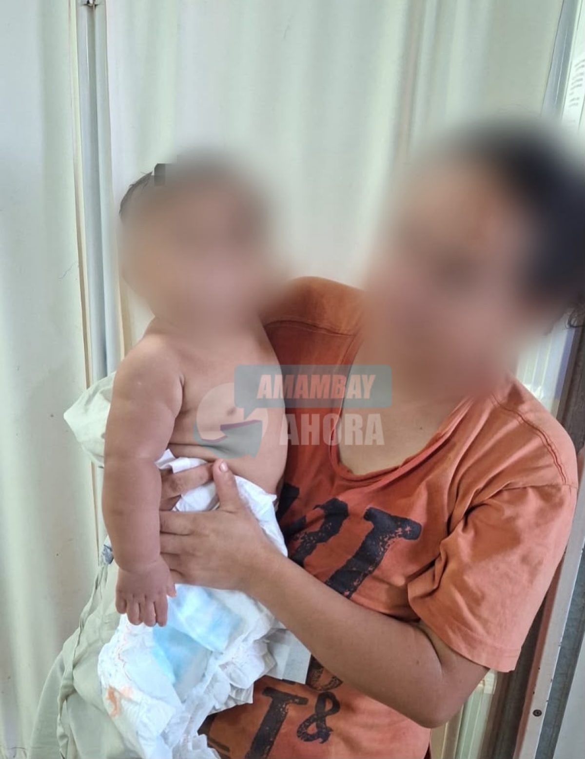 Policías auxilian a un bebé de 9 meses que no respiraba en Yvy Pe