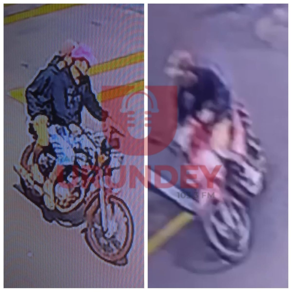 Hurtan la motocicleta de una funcionaria de un supermercado
