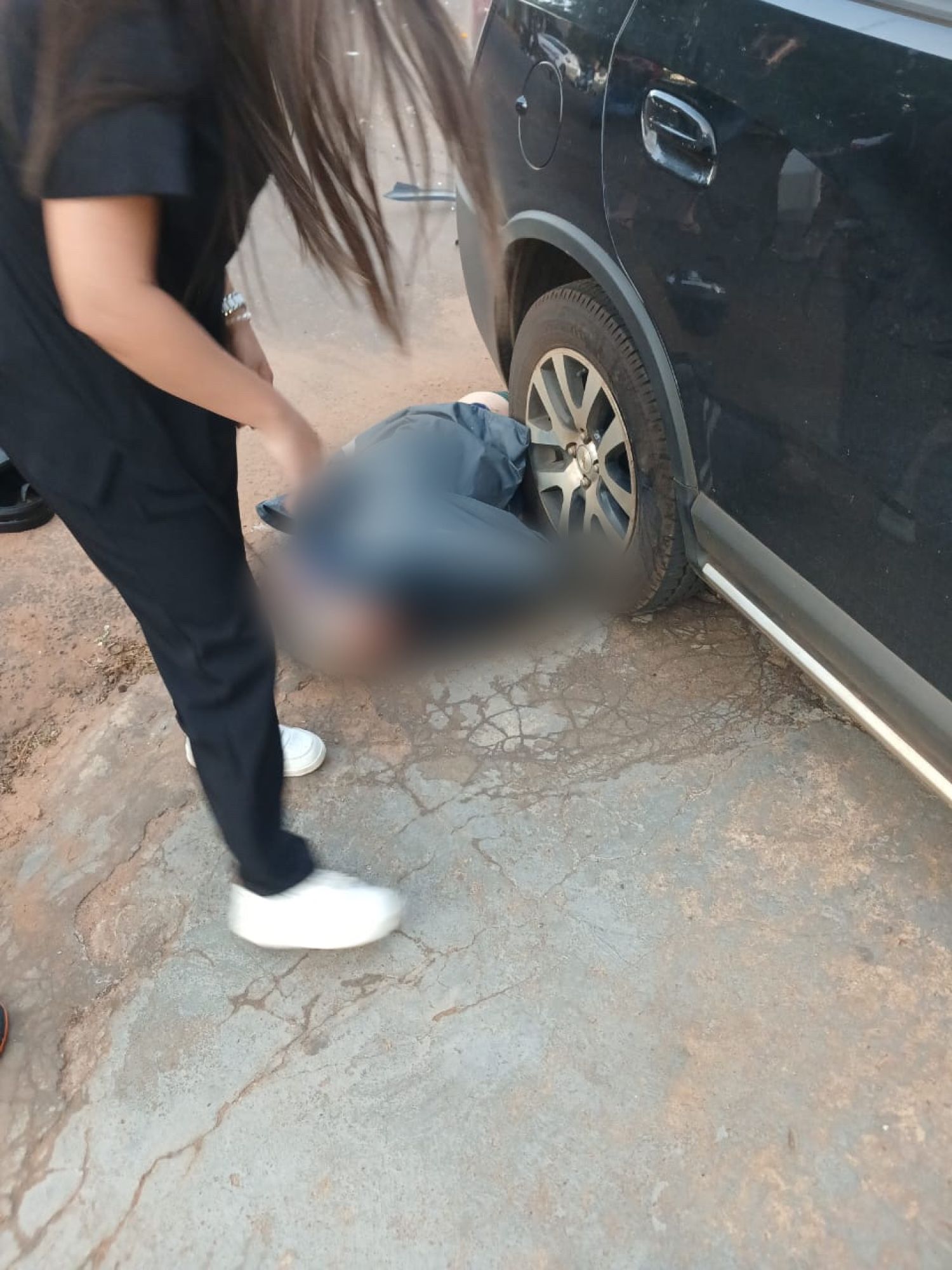 Motociclista fallece tras choque contra camioneta en Pedro Juan Caballero